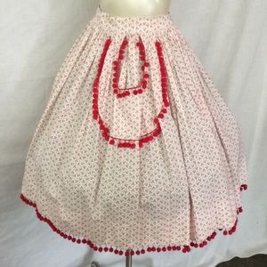 Adorable Vintage 1950’s Homemade Circle Skirt